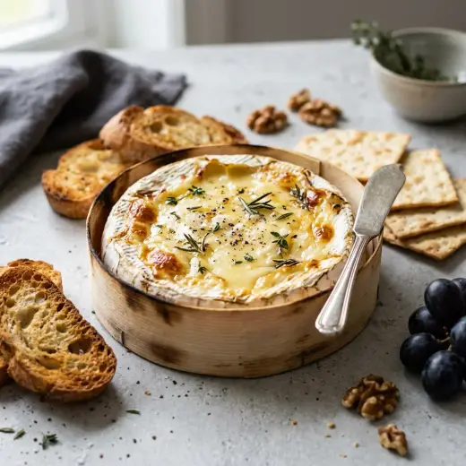 Kuva valmiista reseptistä Camembert airfryerissa
