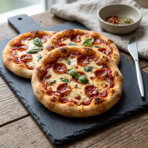 Kuva valmiista reseptistä Minipizzat airfryerissa