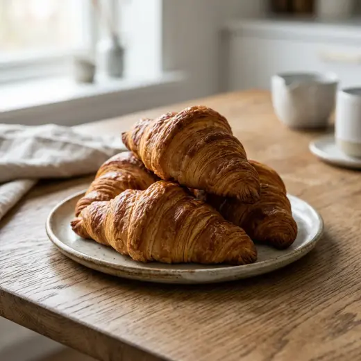 Kuva valmiista reseptistä Pakastetut croissantit airfryerissa