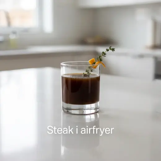 Kuva reseptistä Steak airfryerissa valmiina liharuokana airfryerista